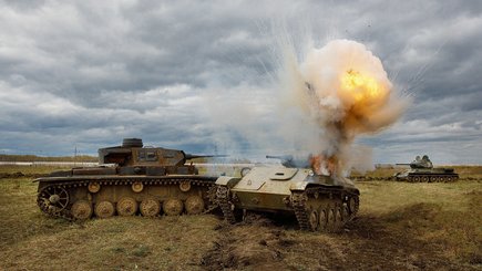 Интерактивное шоу в танковом парке «Стальной десант» — фото 2