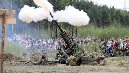Интерактивное шоу в танковом парке «Стальной десант» — фото 6