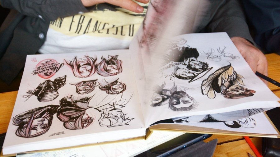 Выставка «Sketch day: от штриха до пикселя»