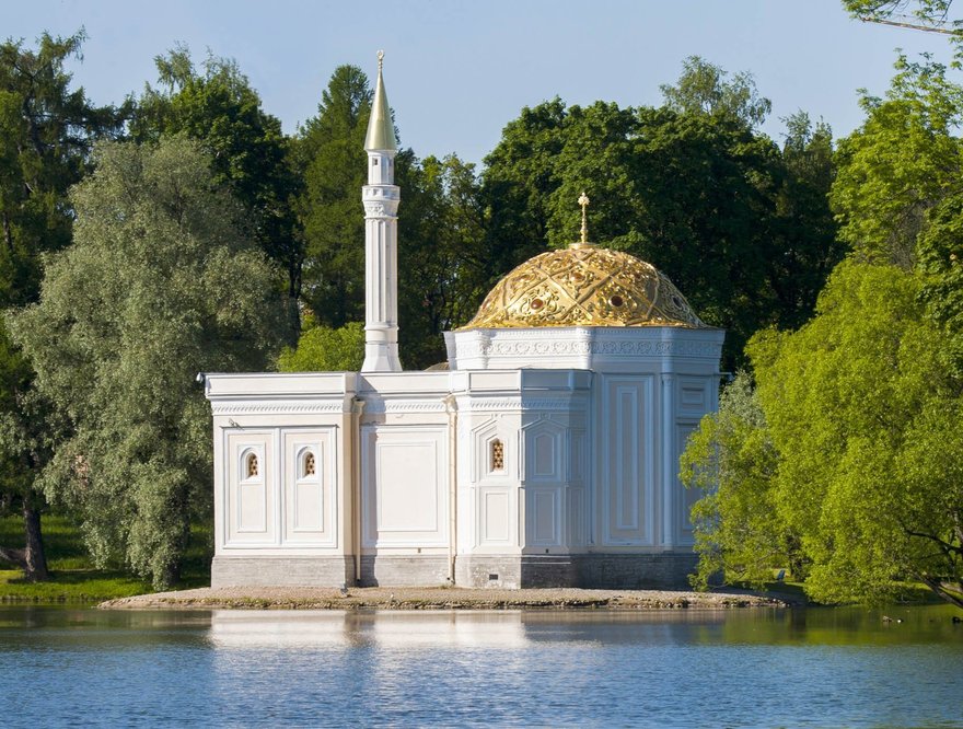 В Царском Селе на лето открылся павильон «Турецкая баня» 