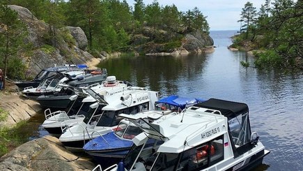Автобусный тур «Ладога. Ладожские шхеры на катерах + водопады» — фото 1