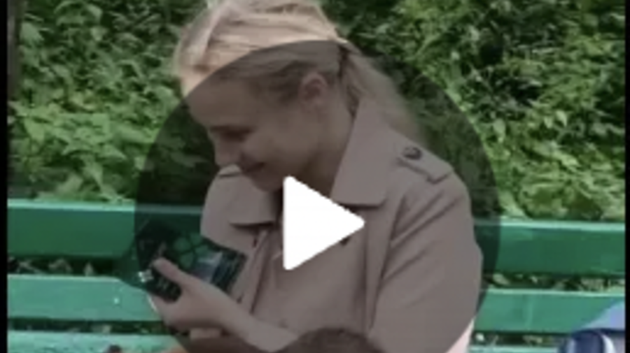 📹 В Удельном парке белочка выпрашивает еду