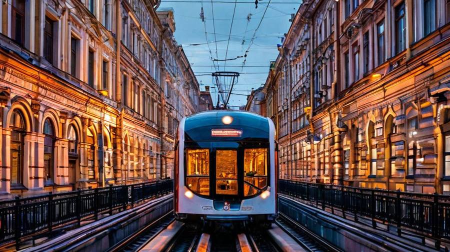 В Петербурге может появиться «наземное метро» уже к 2030 году.