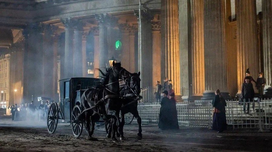 В Петербурге идут съемки фильма «Левша», действие которого разворачивается в 1885 году