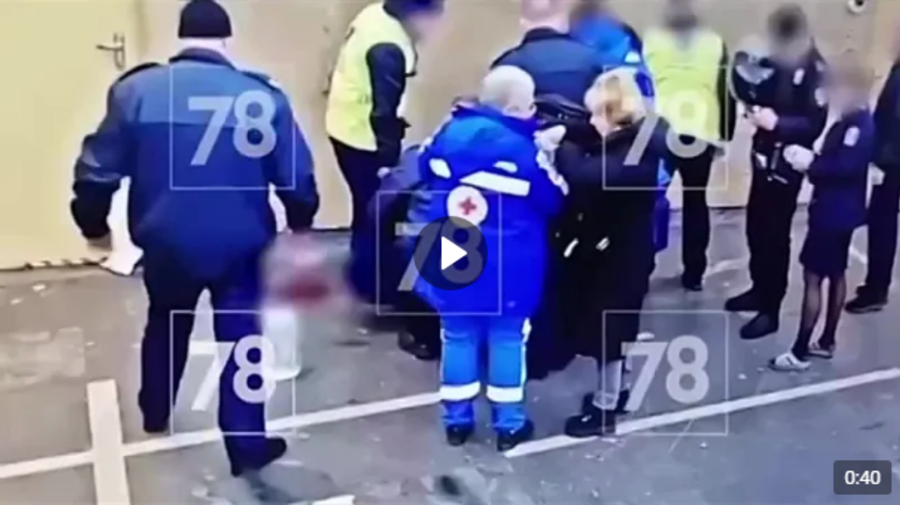 Роды на станции «Горьковская» попали на видео