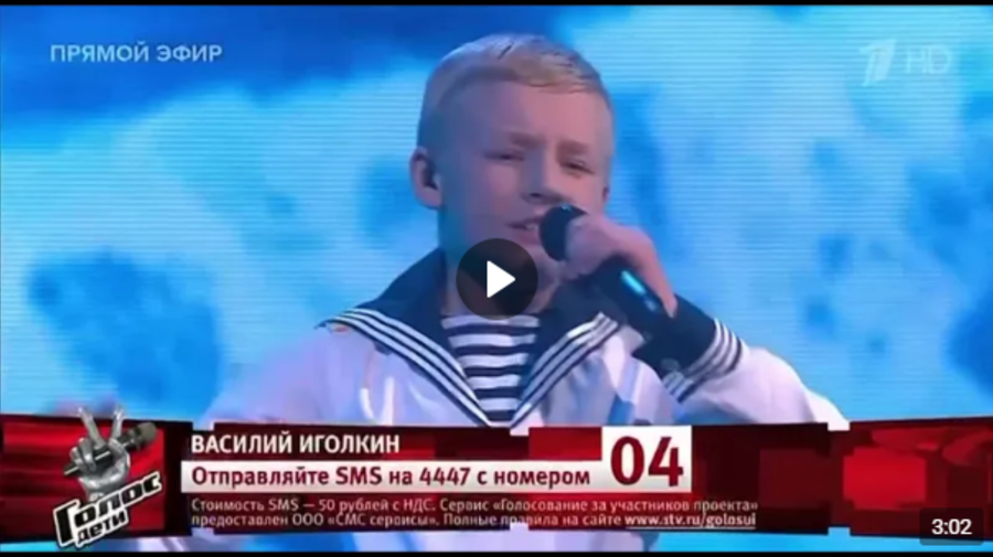 Юный петербуржец победил в шоу «Голос. Дети».