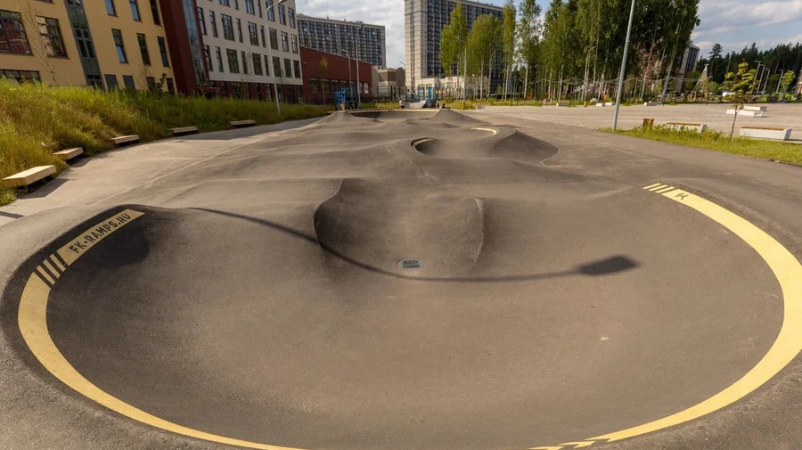 Спортивный Петербург: Скейт-парк в Юнтолово