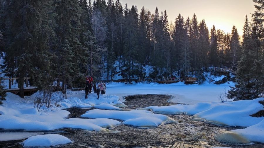 Рускеальские водопады Ахвенкоски
