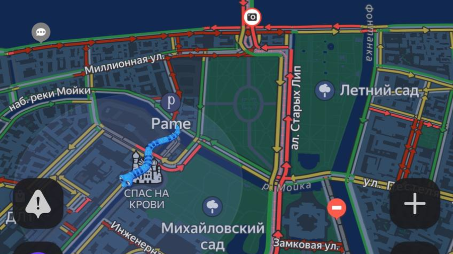 Петербург сковали семибальные пробки
