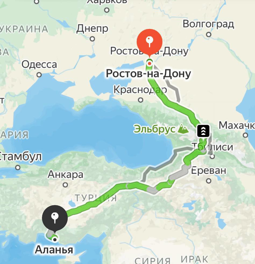 Из России в Турцию запустят автобус — первый рейс Ростов-на-Дону – Аланья от турецких перевозчиков отправится 15 марта.