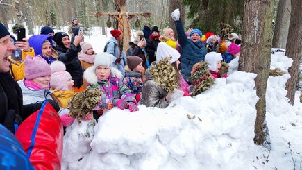 Масленица на Изумрудном озере в Токсово — фото 2