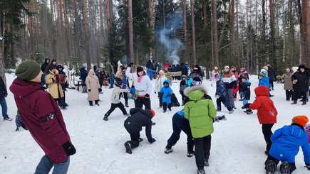 Масленица на Изумрудном озере в Токсово — фото 6