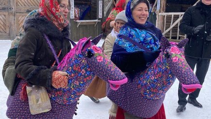 Масленица в этнопарке «Усадьба Богословка»  — фото 2