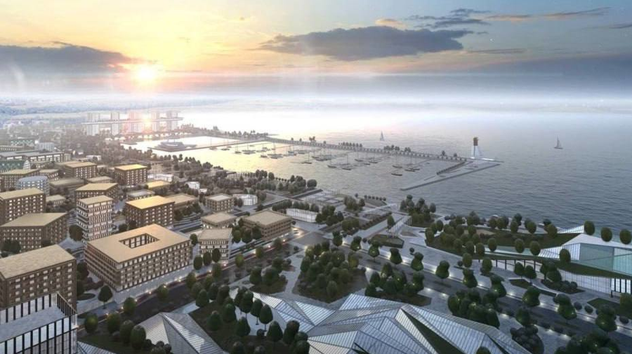 Беглов показал проект курорта «Санкт-Петербург Марина»