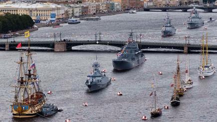 Главный военно-морской парад в День Военно-Морского Флота — фото 5