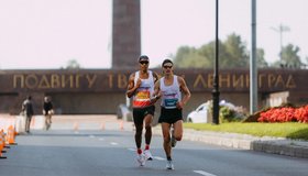 99-ой петербургский марафон «Пушкин — Петербург»