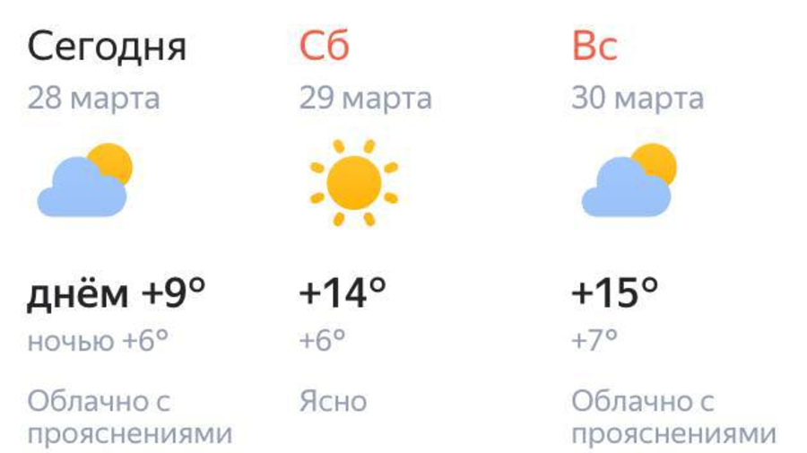 Петербуржцев ждут тёплые выходные с температурой до +15 градусов, сообщил синоптик Колесов.