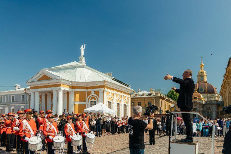 День города в Петропавловской крепости