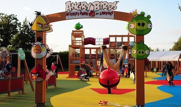 В Петербурге появится развлекательный парк Angry Birds