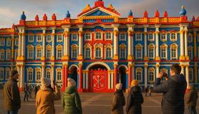 Неросеть сгенерировала главные достопримечательности Петербурга в стиле LEGO.