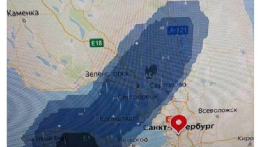 На Питер надвигается новая погодная катастрофа.