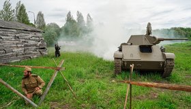 День Прохоровского сражения Курской битвы в парке «Стальной десант»