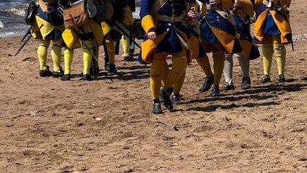 Историческая реконструкция отражения шведского десанта на остров Котлин — фото 3