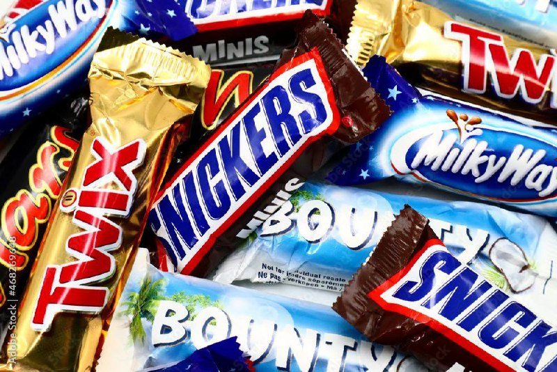 Сети «Пятёрочка» и «Перекрёсток» отказываются от продукции Mars — это Snickers, Twix, Bounty, Mars, Milky Way, M&M’s, Skittles и другие. 