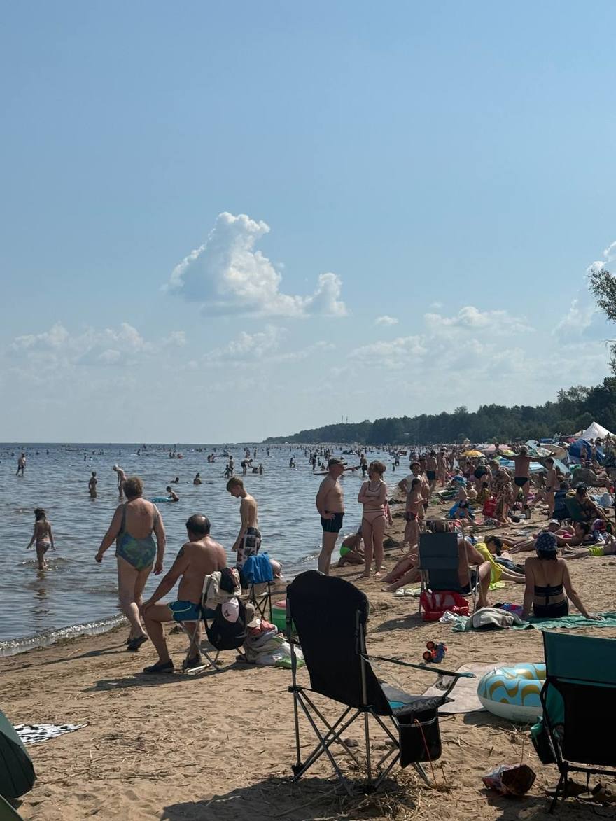 Петербуржцы оккупировали Ладожское озеро в Коккорево.
