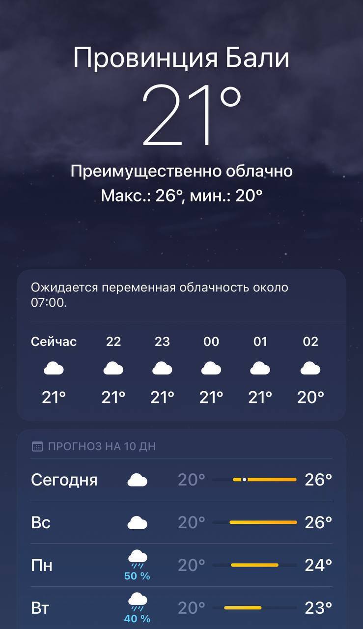 В Питере будет всю неделю жарче, чем на Бали.