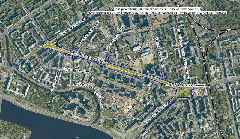 В Приморском районе появятся новые велодорожки на Белоостровской улице