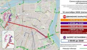 Невский проспект перекроют из-за Крестного хода