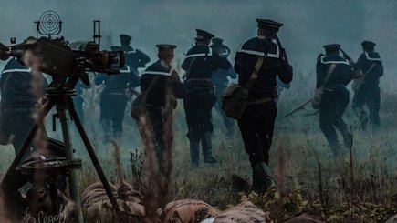 Реконструкция подвига Петергофского десанта в семейном танковом парке «Стальной десант»  — фото 2