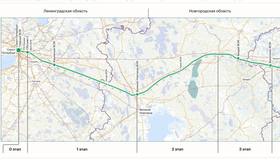 Появилась карта со 16 станциями ВСМ Москва — Петербург.