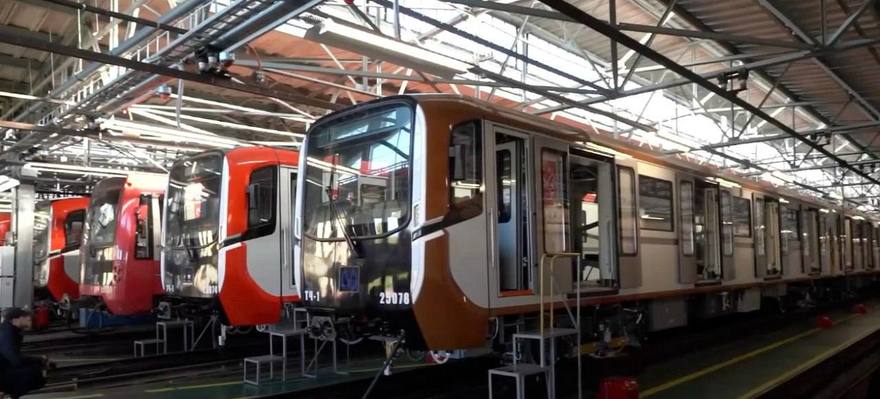 Первый «Балтиец» для «коричневой» линии метро проходит обкатку на линии