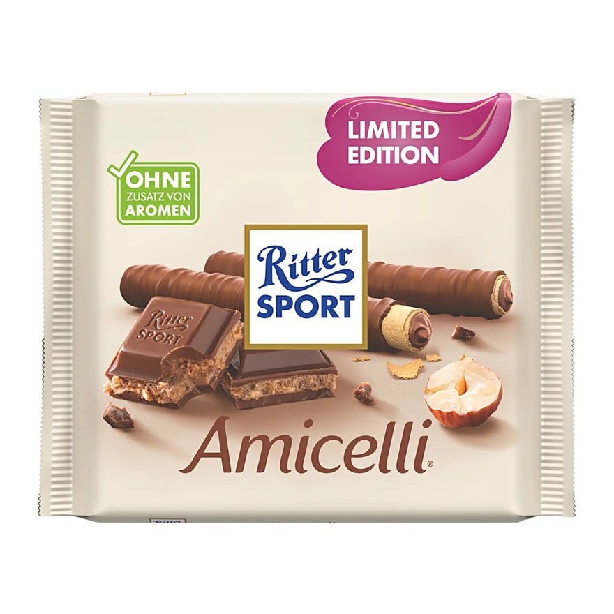 Сразу три новых вкуса от Ritter Sport появилось в магазинах Петербурга.