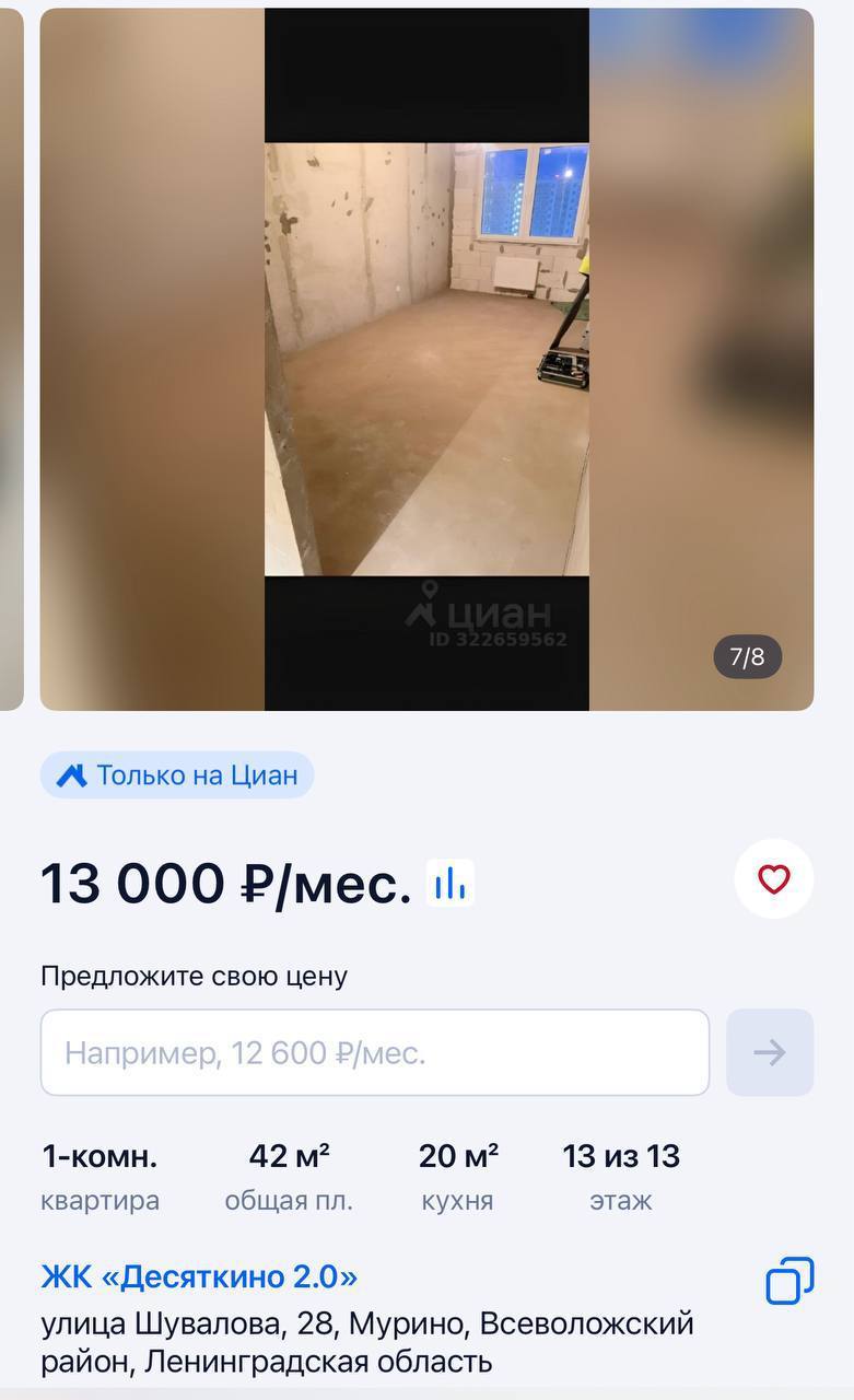 В Петербурге новый тренд: сдают пустые квартиры с голыми стенами и без сантехники
