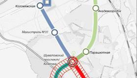 Новую станцию метро «Коломяжская» показали на схеме