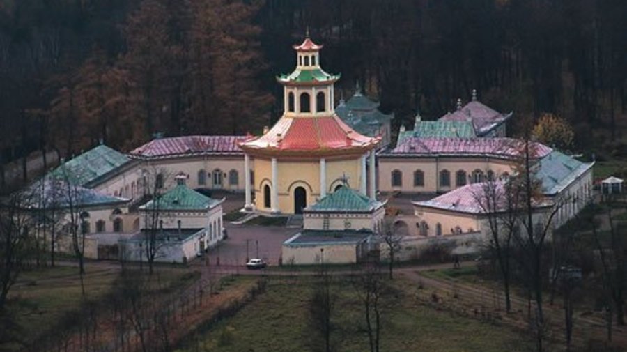Китайская деревня в Царском Селе