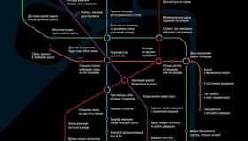 Эмоциональную карту метро сделал петербургский дизайнер. 