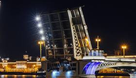 Разводка мостов в Санкт-Петербурге завершится в ночь с 29 на 30 ноября