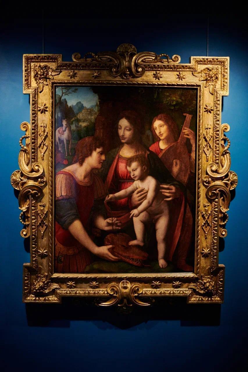 В Музее христианской культуры представили отреставрированную картину Бернардино Луини