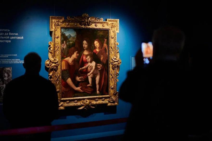 В Музее христианской культуры представили отреставрированную картину Бернардино Луини