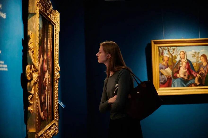 В Музее христианской культуры представили отреставрированную картину Бернардино Луини