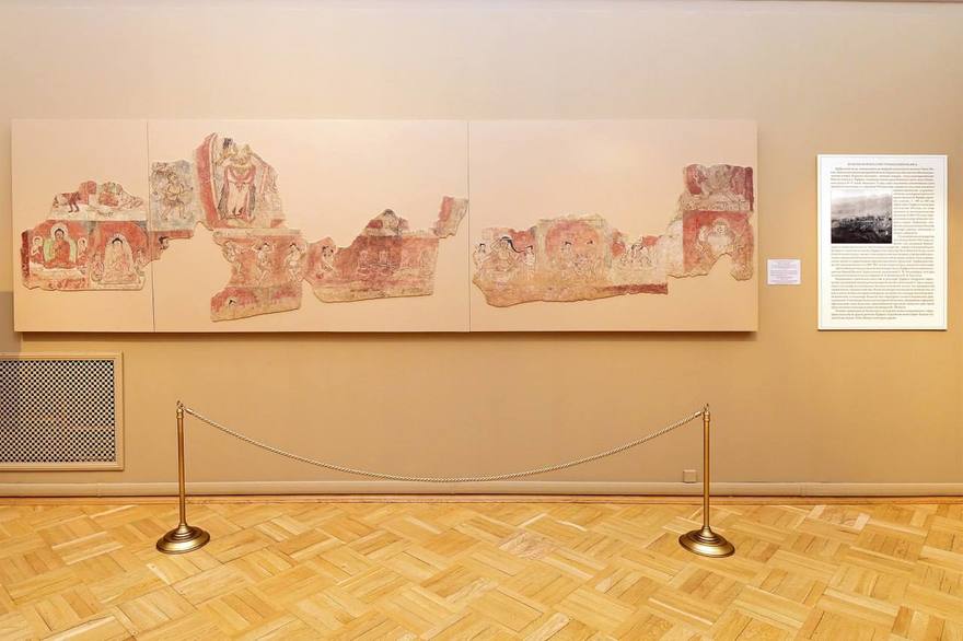 Роспись из Великого шёлкового пути вернулась в Эрмитаж