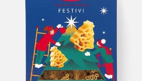 Макароны в виде ёлочек появились в России.