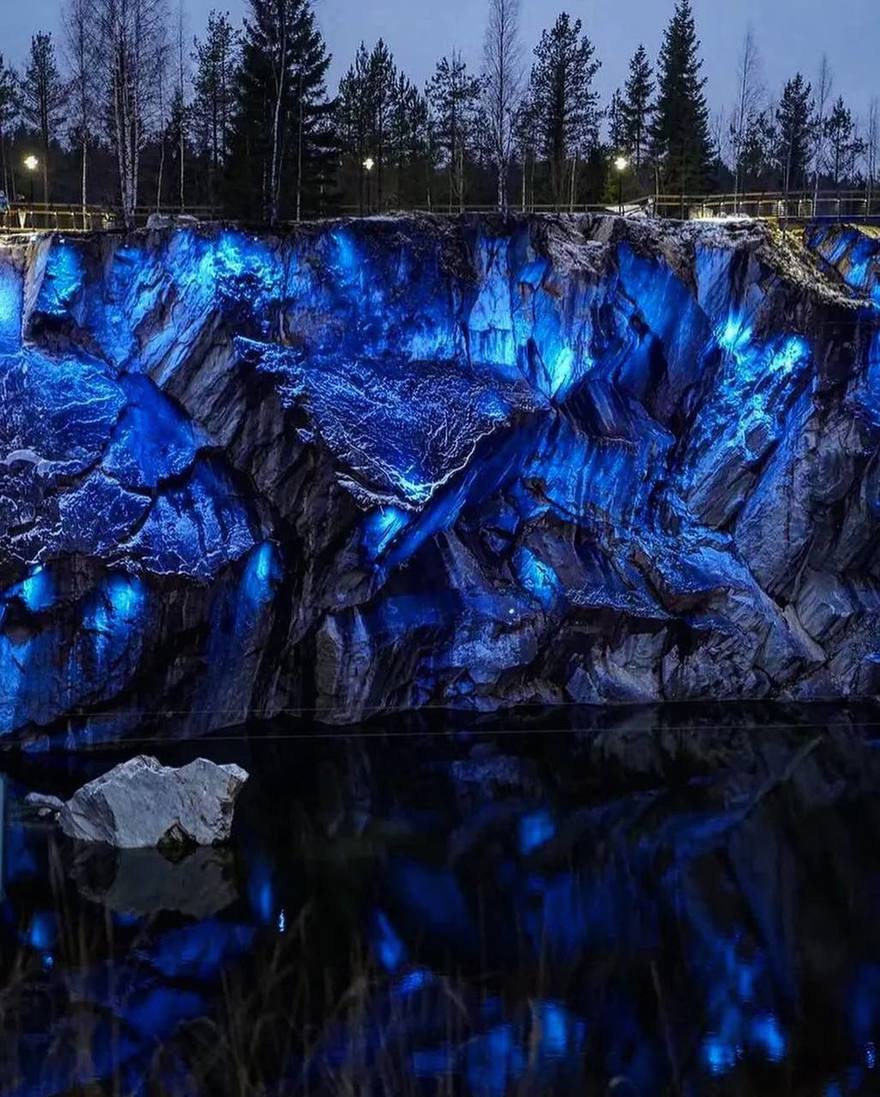 В Рускеале уже зажглись волшебные огни