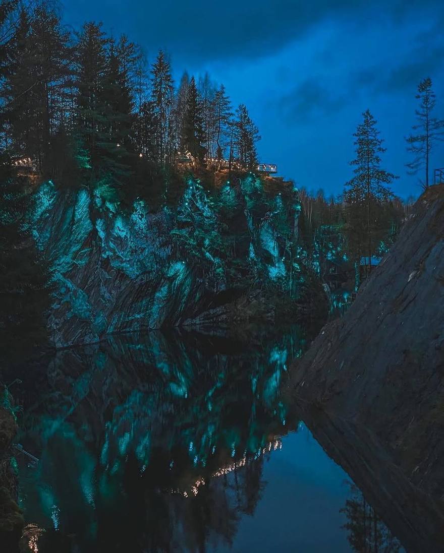 В Рускеале уже зажглись волшебные огни