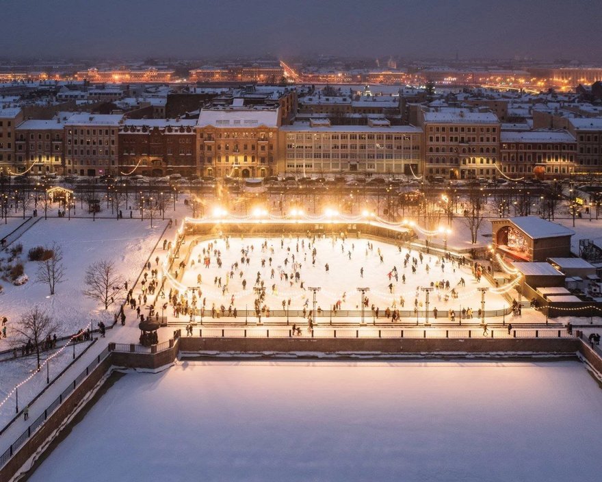 Каток в «Новой Голландии» откроют уже в субботу