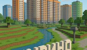 Мурино в стиле Minecraft: нейросеть представила пиксельную версию города.